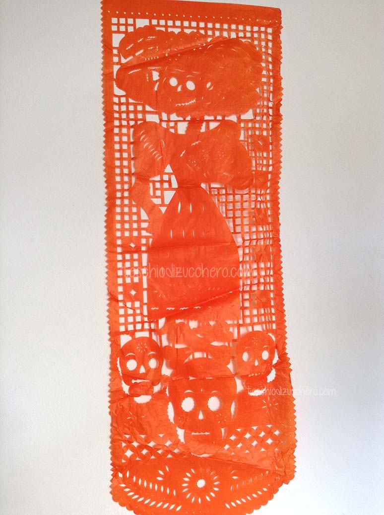 Papel picado - Dia de Muertos - catrina