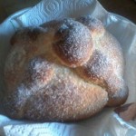 pan de muerto para altar