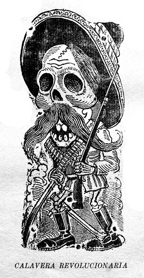 guadalupe posada - calavera revolucionaria