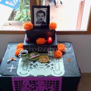 Preparando il nostro altar de muertos