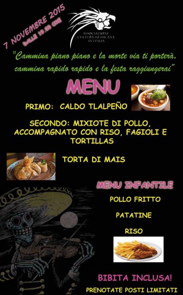 dia de muertos brescia menu