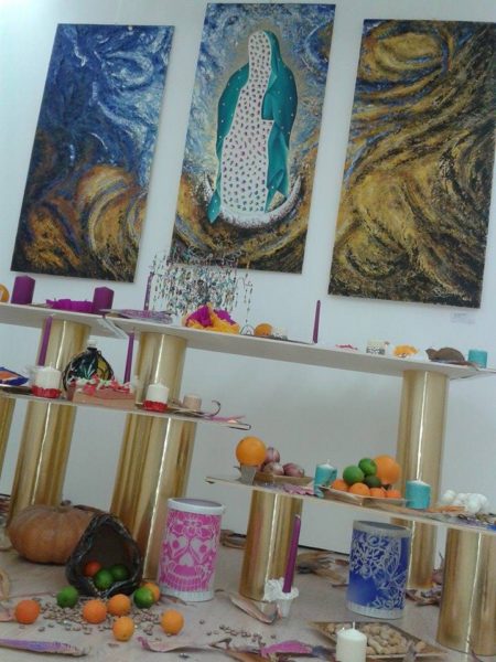 Altar de Muertos Istituto Cervantes 2015