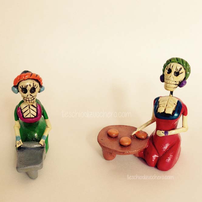 Calaveritas de terracota - Le signore