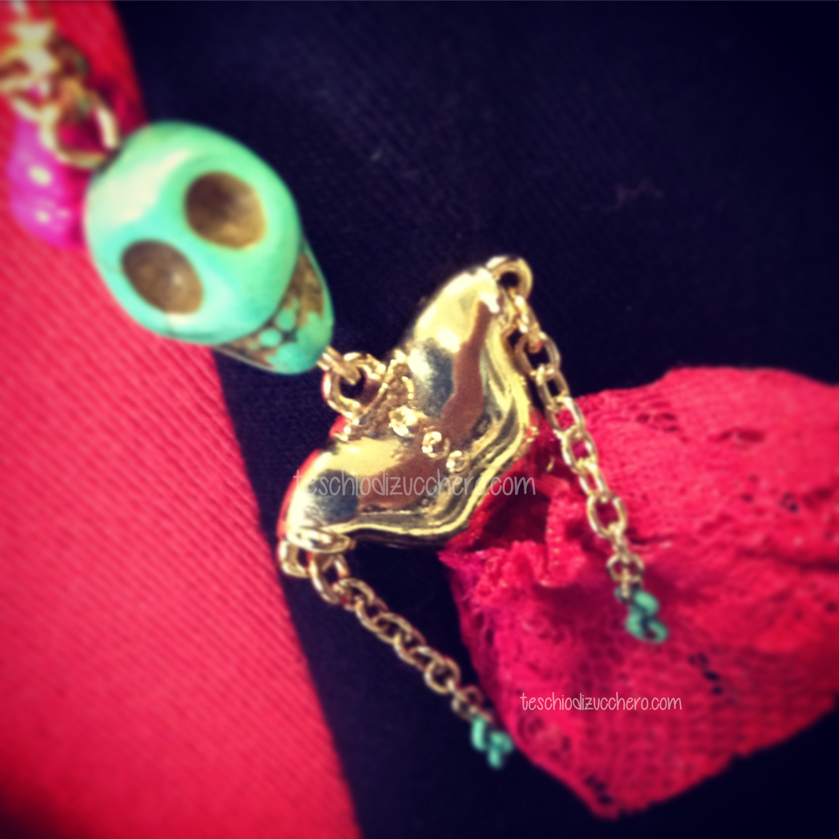 Collana Calaverita - Teschio Messicano