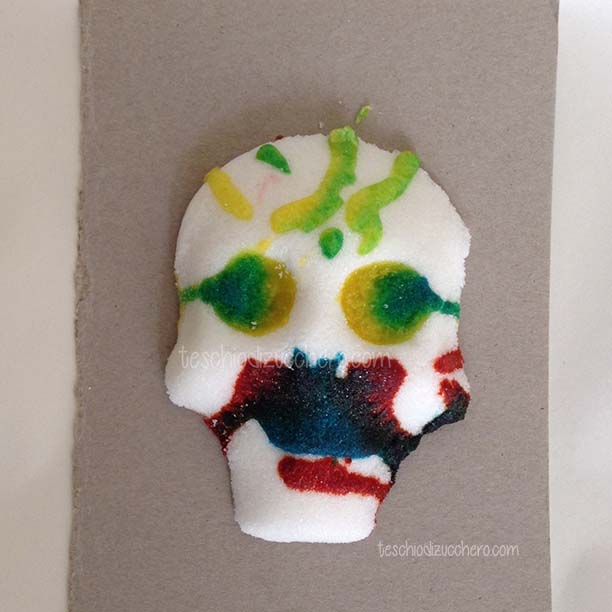 Calaveritas de Azucar. Teschio di Zucchero messicano.