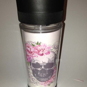 thermos personalizzato sugar skull-teschio