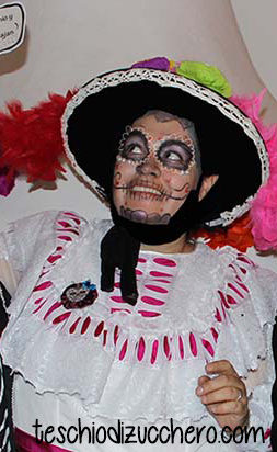 photo booth con frasi dia de muertos